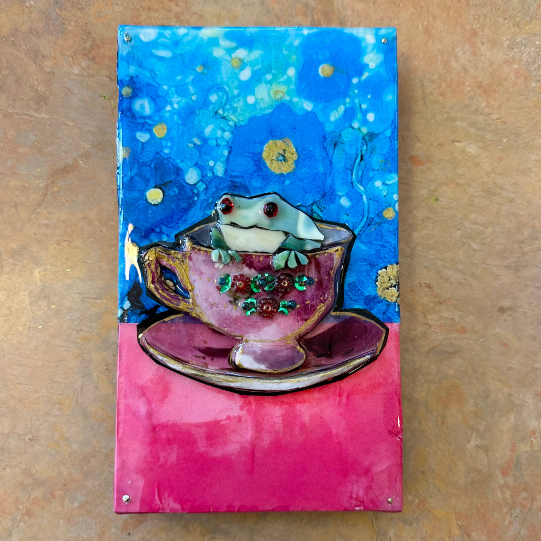 Teacup + Frog Mosaic
