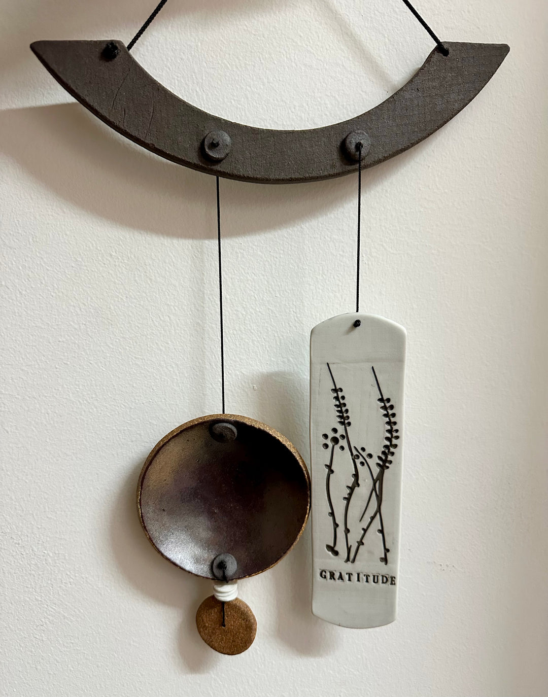 Chimes Gratitude Bronze