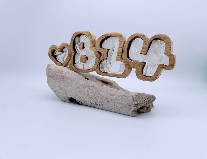 Floating <3 814 Driftwood + Beach Glass