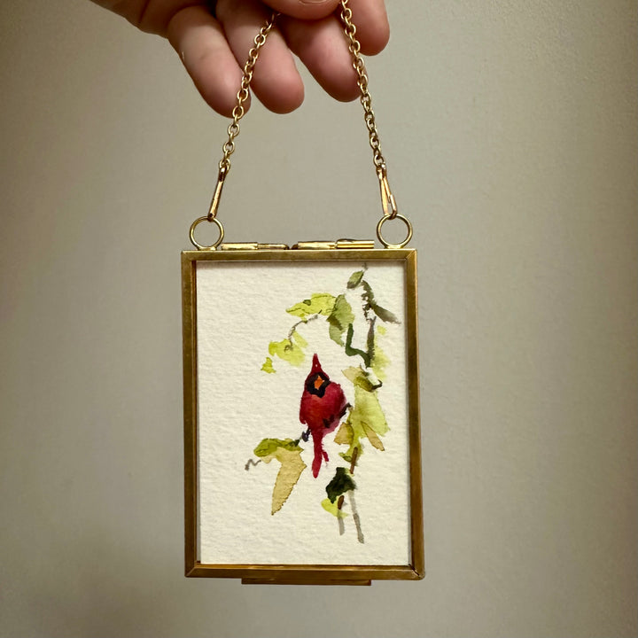 Mini Cardinal on Branch