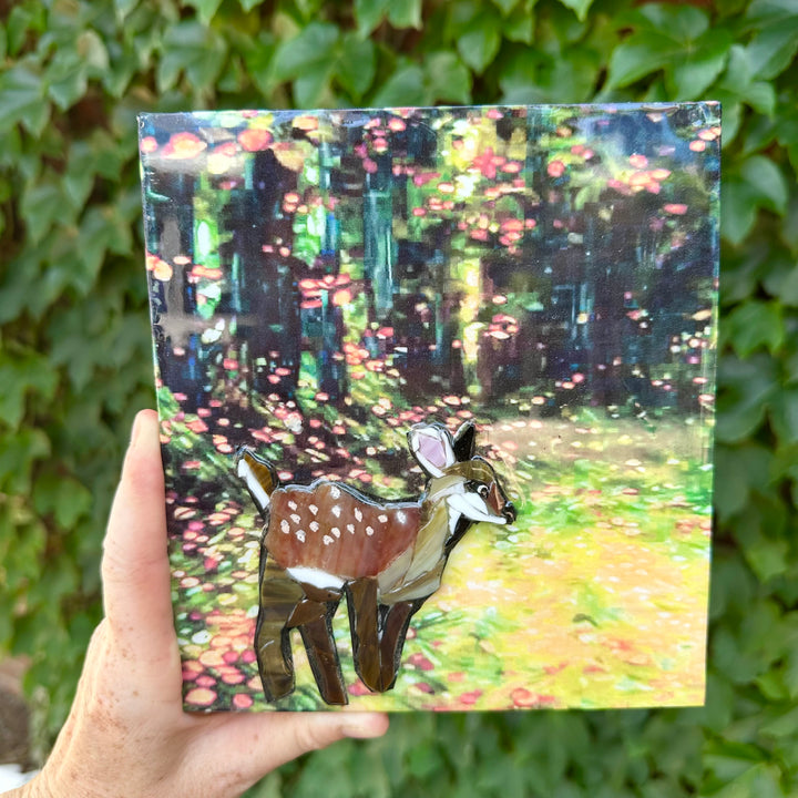 Fawn in Woods