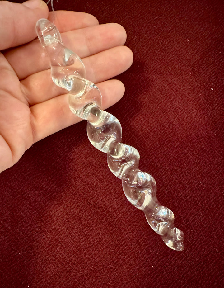 Large Glass Icicle