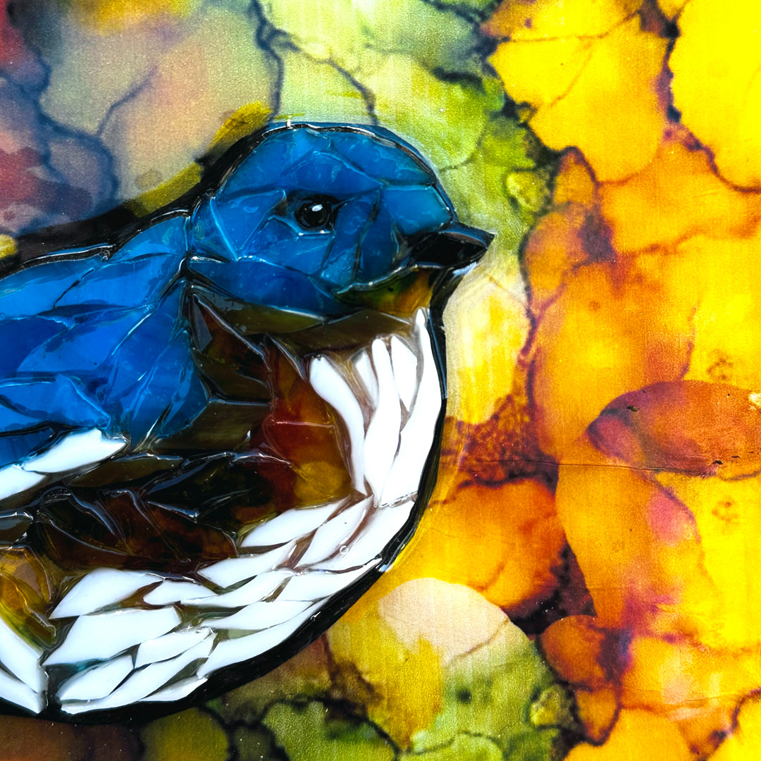 Blue Bird Mosaic 2