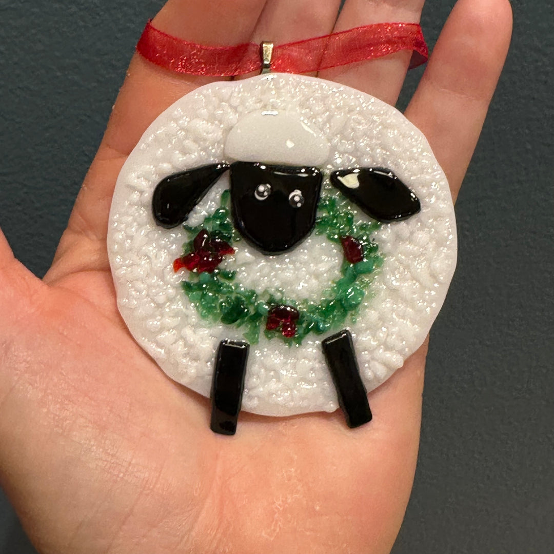 Sheep Ornament Wreath