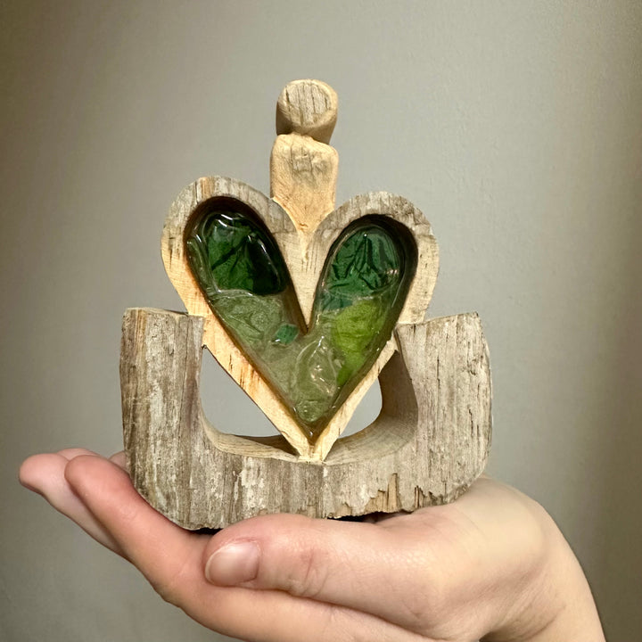 Driftwood I <3 U in Green