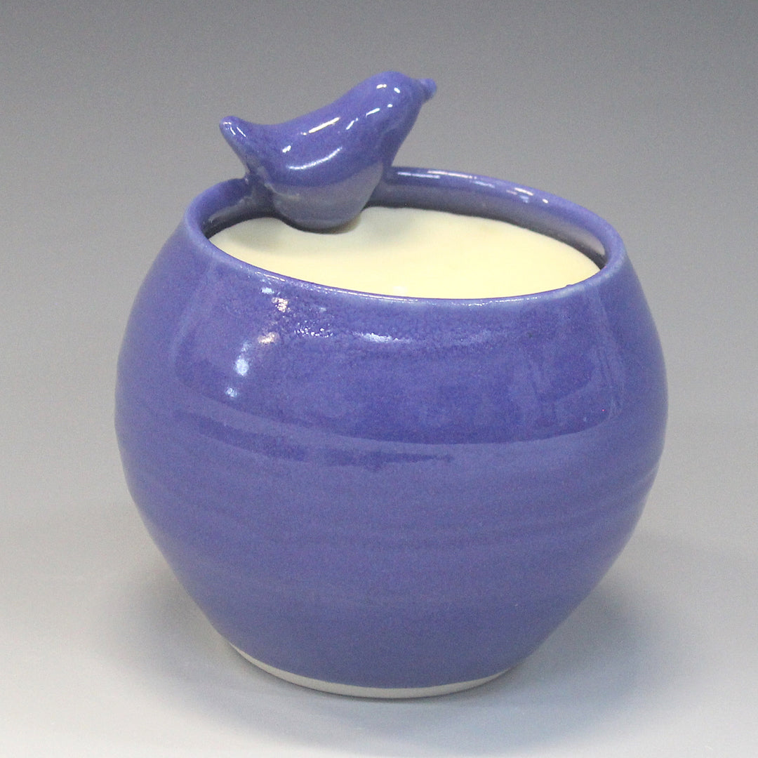 Bird Candle Cobalt Blue