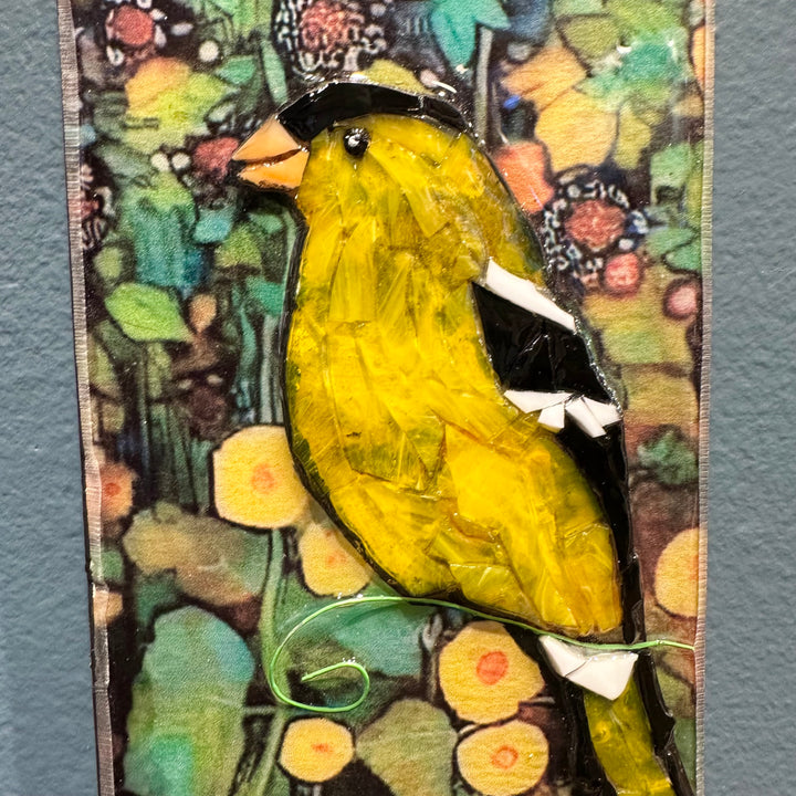Goldfinch Mosaic Totem