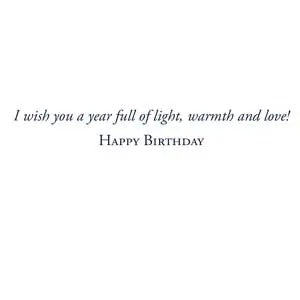 Birthday Card - Sunrise