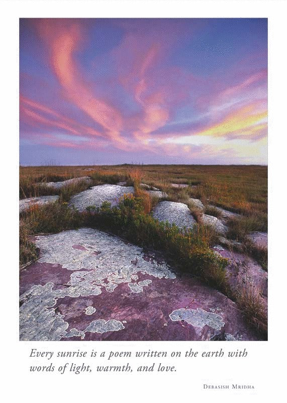 Birthday Card - Sunrise