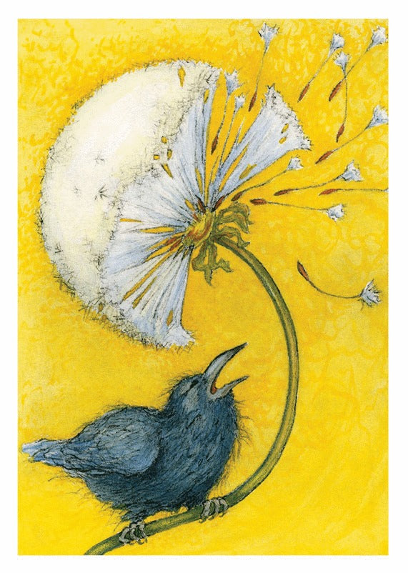 Birthday Card - Little Raven's Big Wish