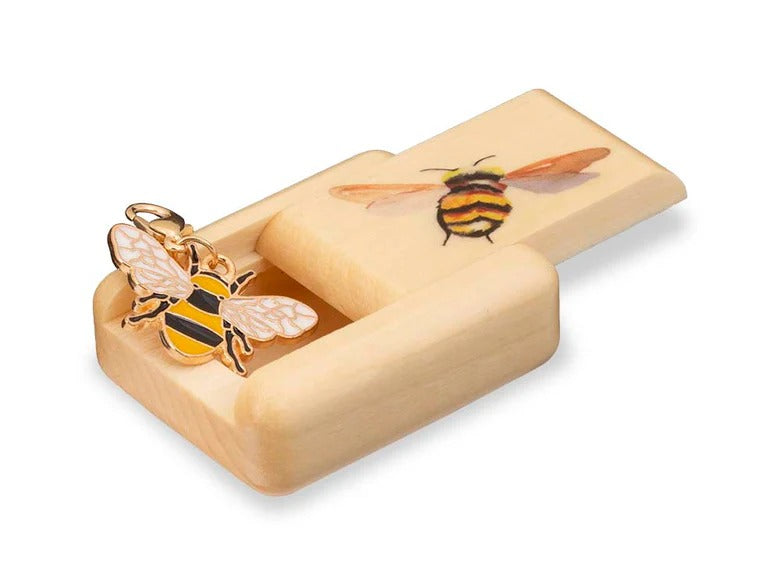 Treasure Box Bee Keychain
