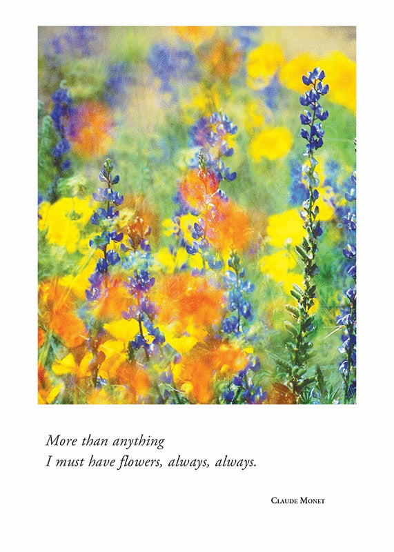 Birthday Card - Desert Flowers