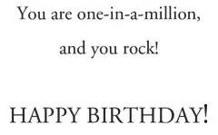 Birthday Card - Wet Rocks