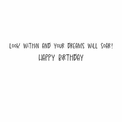 Birthday Card - It Was Written in the Stars