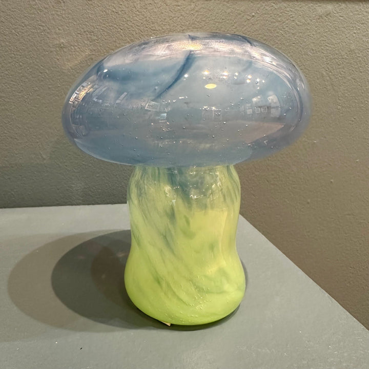 Blue and Green Mushroom