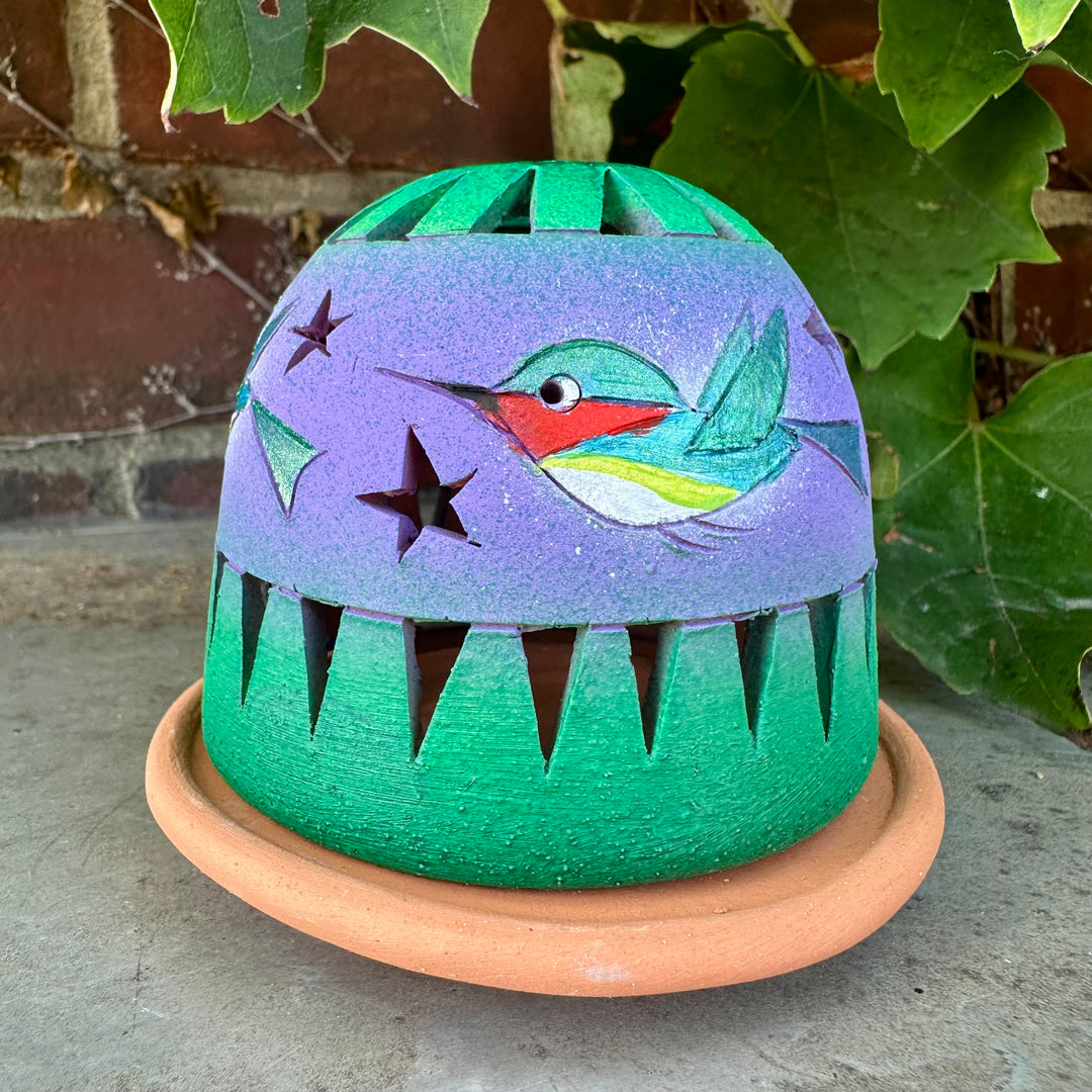 Hummingbird + Stars Luminary