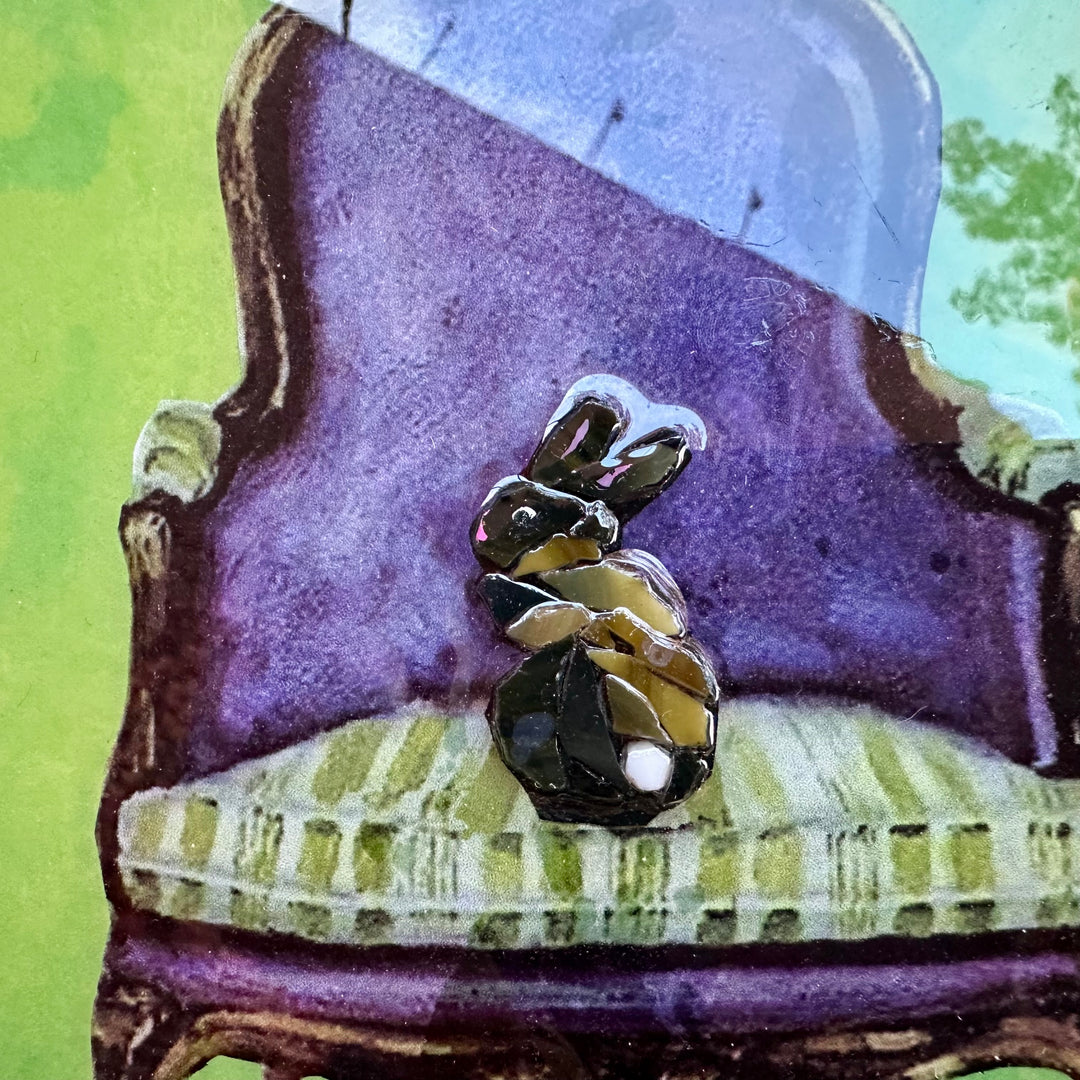 Cotton Tail on Chair Mosaic