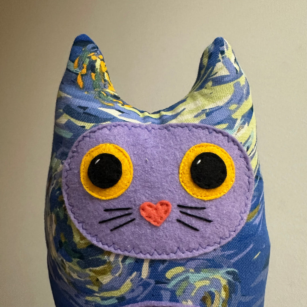 Plush Cat - Starry Night