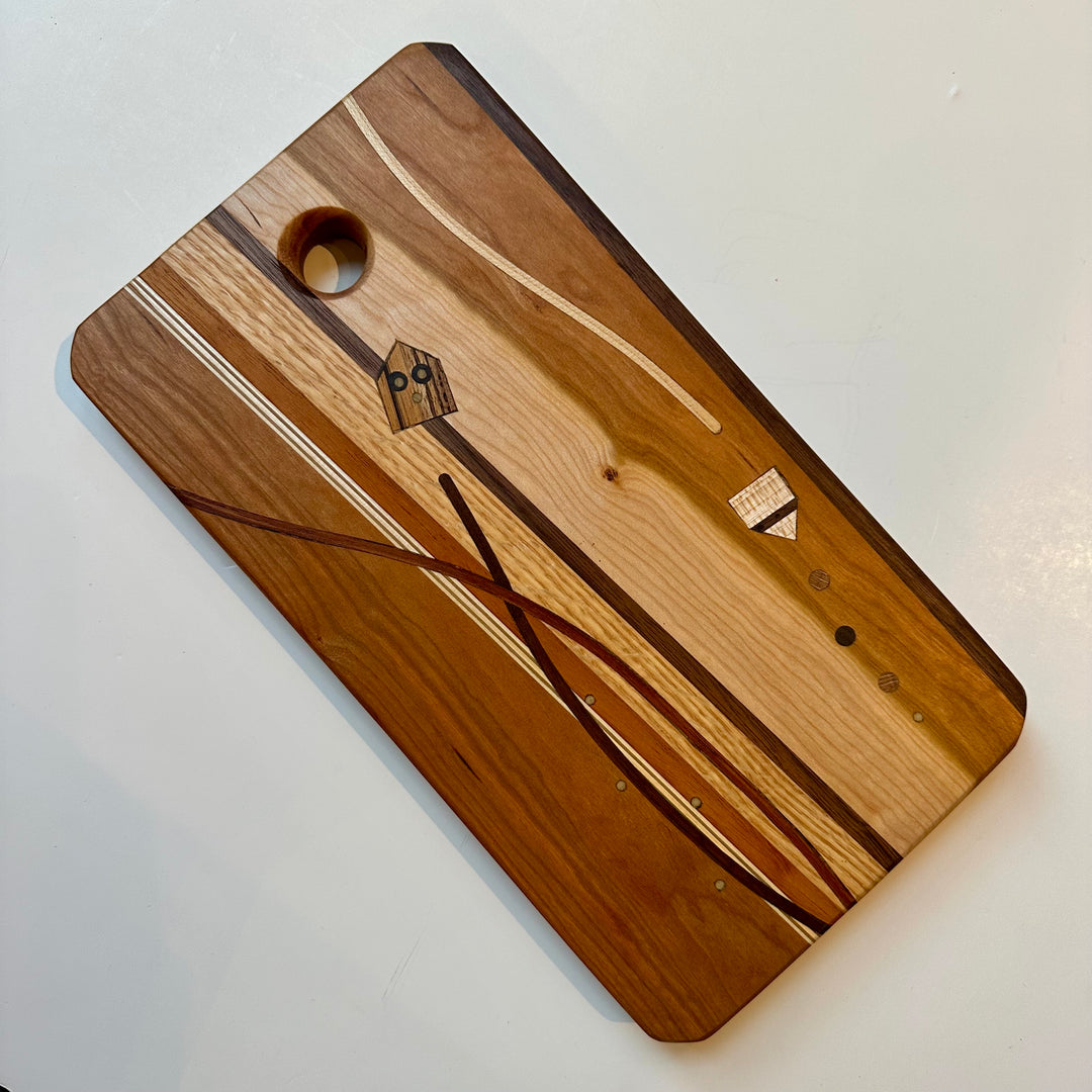 Wood Cheese Board Happy House