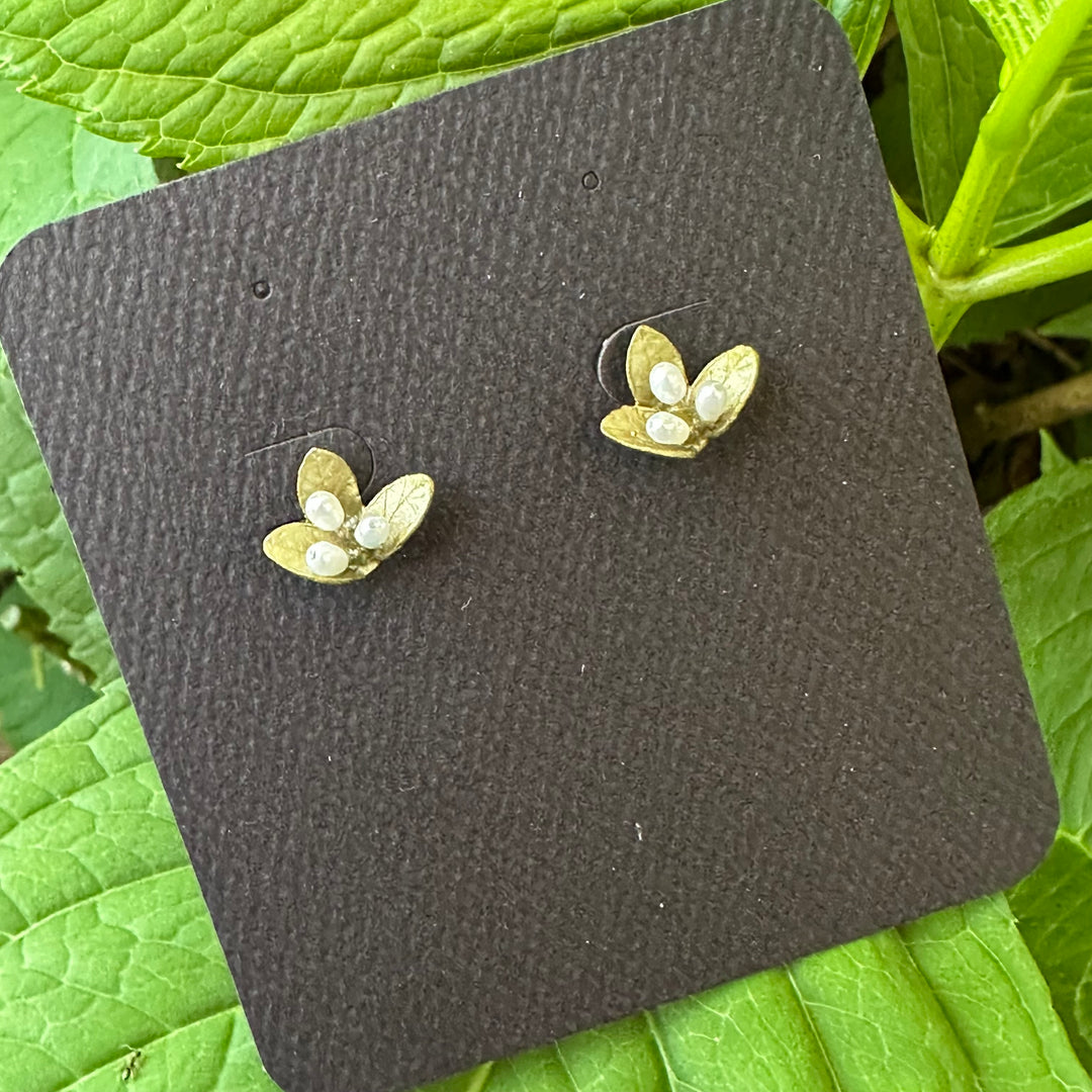 Spring Vine Stud Earrings