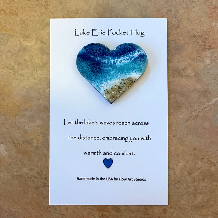Lake Erie Pocket Hug Card