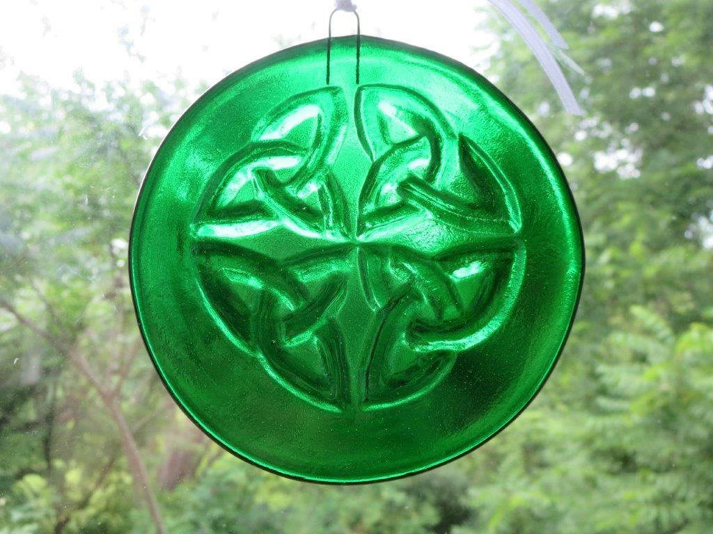 Sundisk Celtic Knot Green
