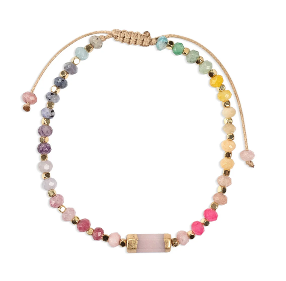 Chakra Glow Bracelet - Confidence, Solar Plexus + Sacral Gold