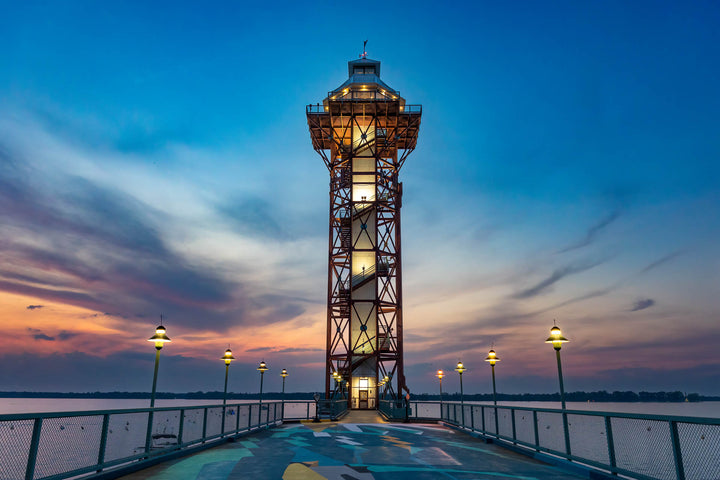 Bicentennial at Sunset