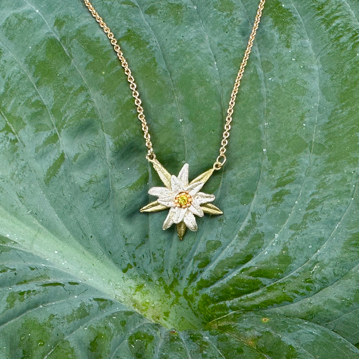 Edelweiss Pendant Necklace