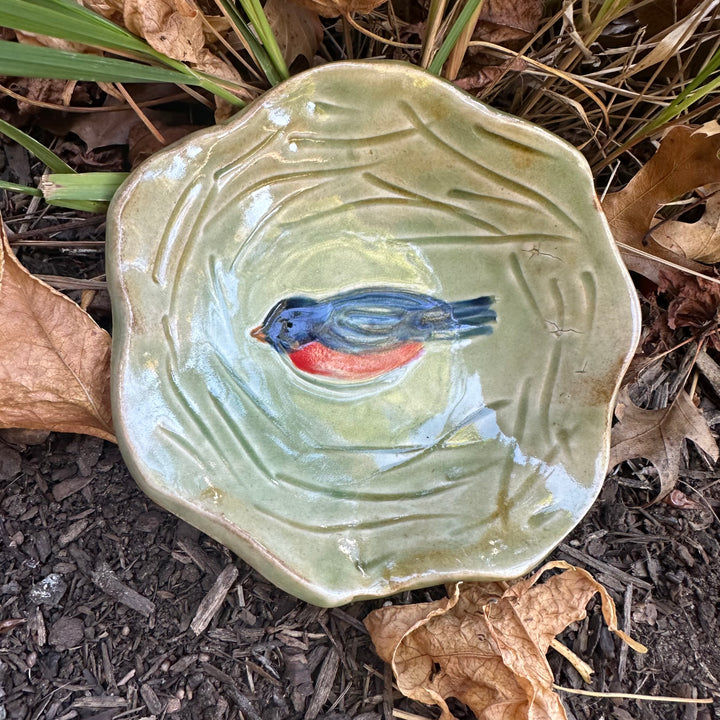 Little Bird Nest Bowl Florentine Green