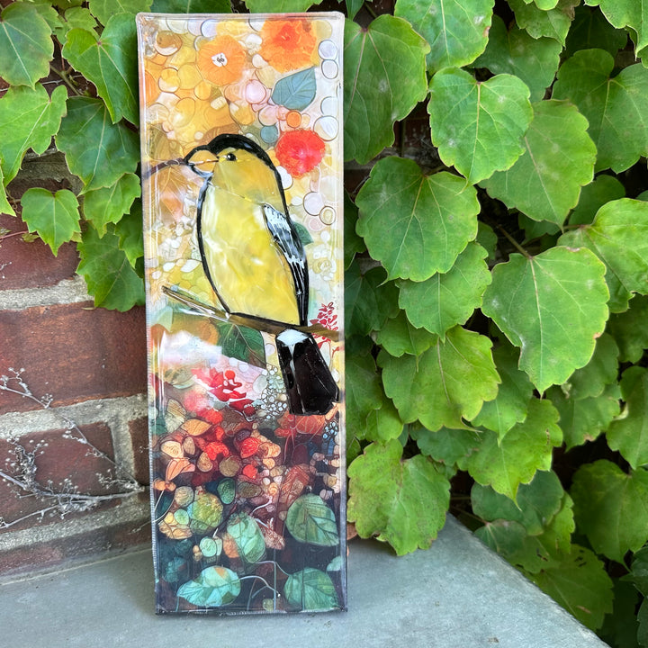 Yellow Finch Totem 1