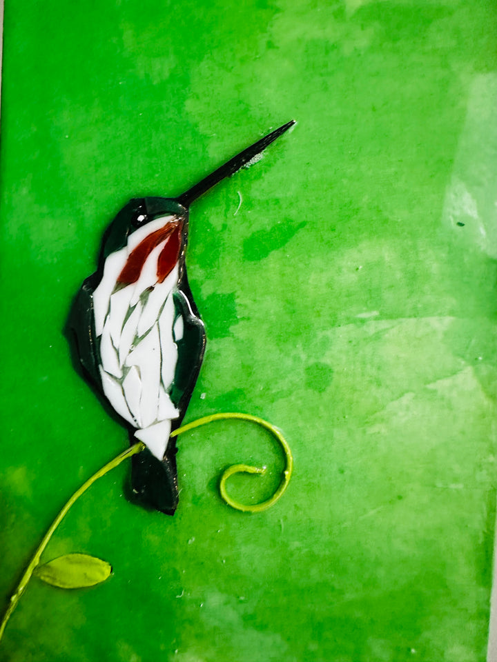 Hummingbird Mosaic Lime