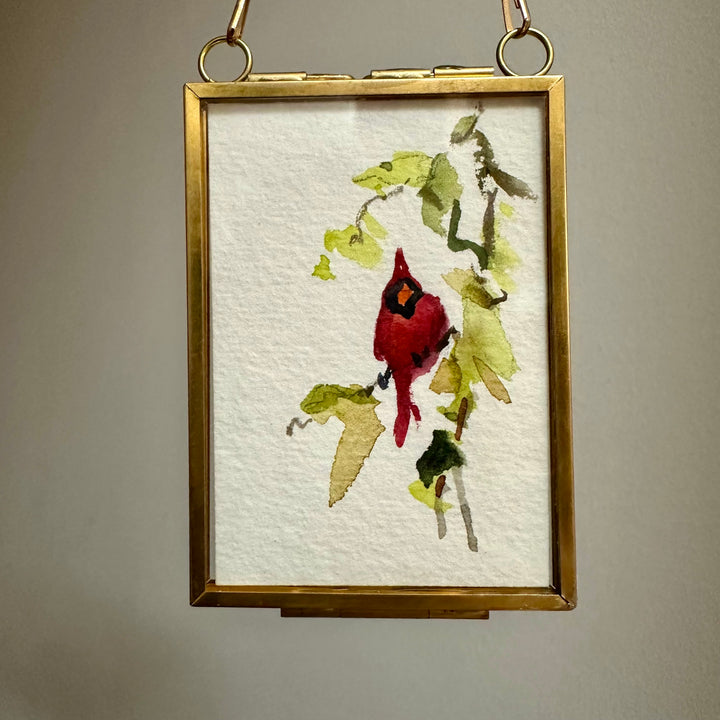 Mini Cardinal on Branch