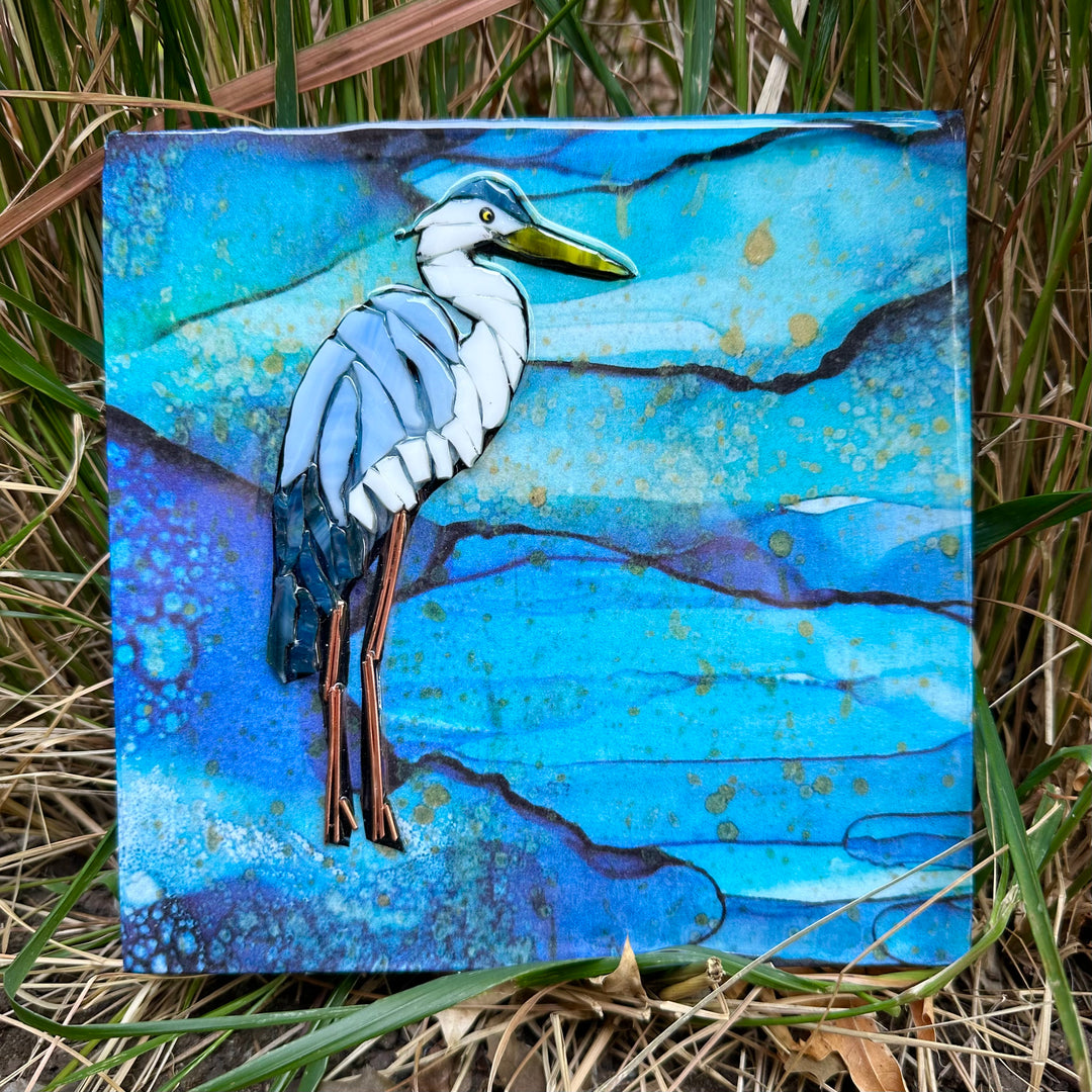 Heron on Lake Erie Shores