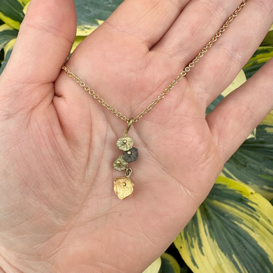 Nasturtium Petite Pendant Necklace