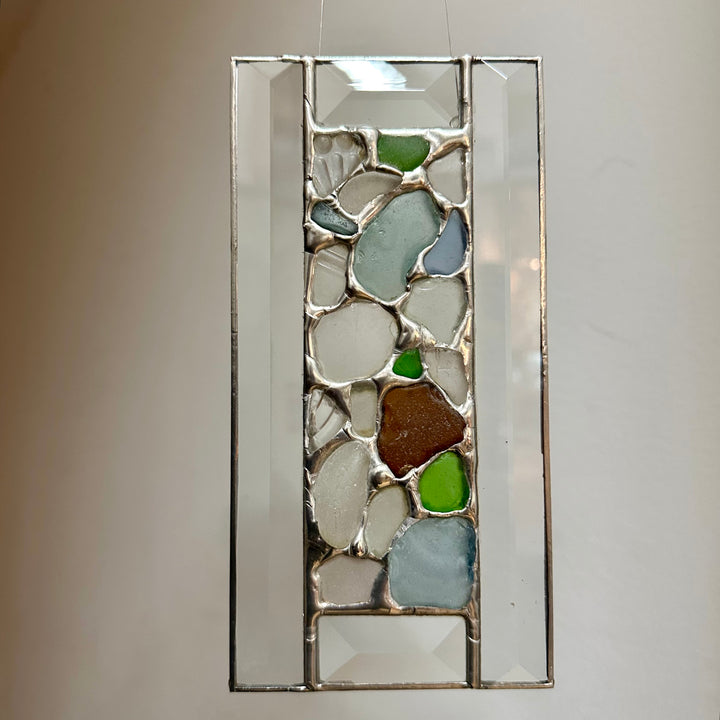 Beach Glass Only Glass Panel