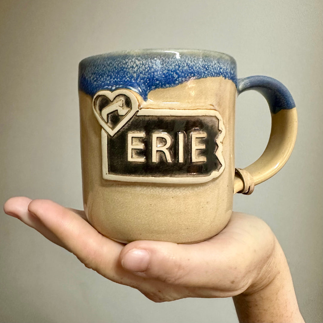 Modern Erie Mug - Blue Dune