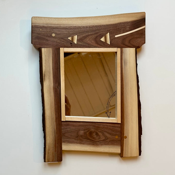 Wooden Mini Mirror