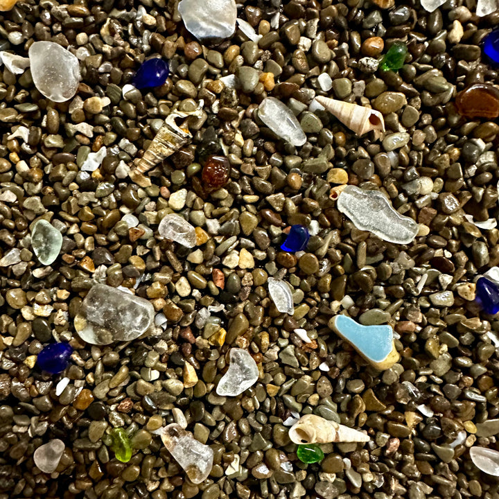 Beach Glass and Stones