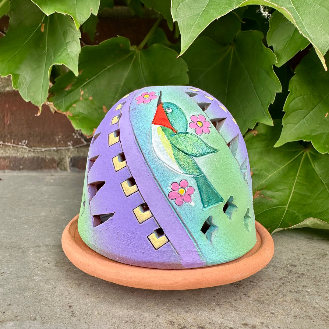 Luminary Hummingbird Purple + Green