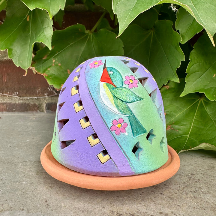 Luminary Hummingbird Purple + Green