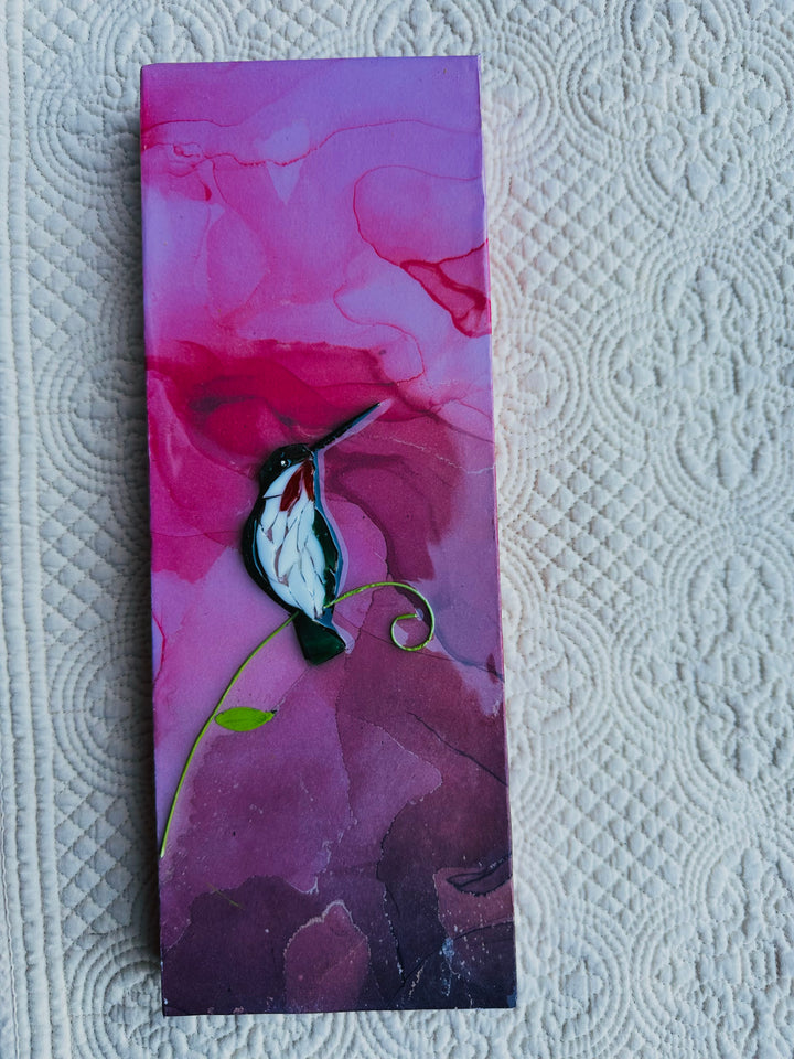 Hummingbird Mosaic Pink