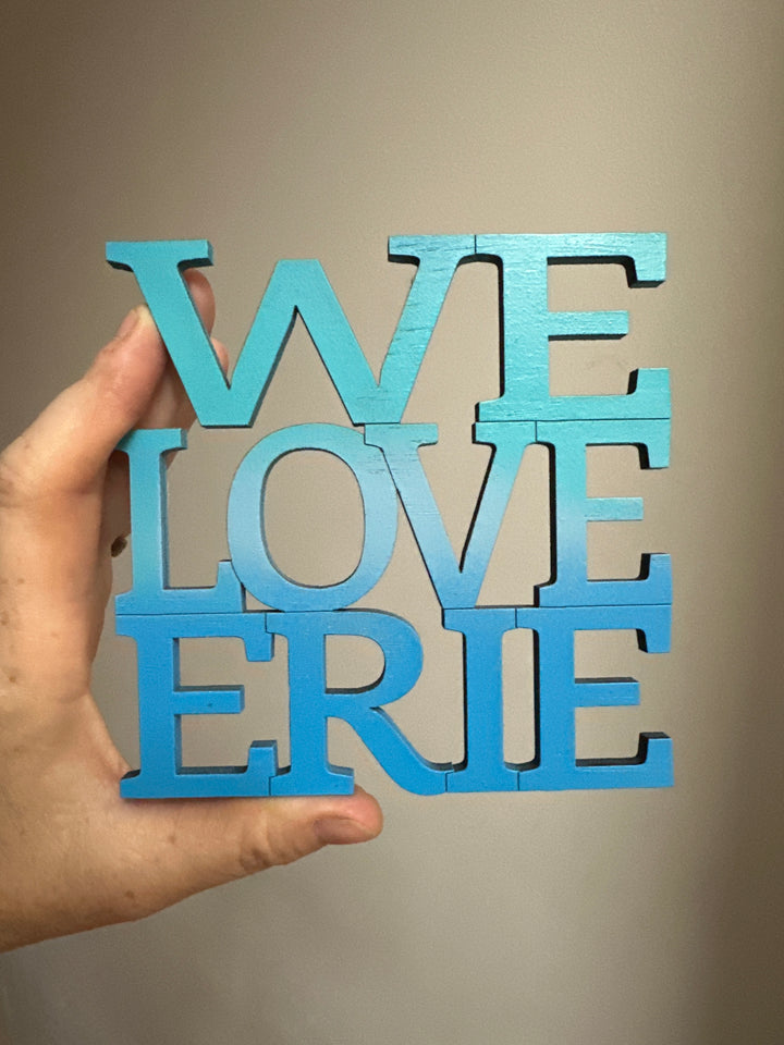 We Love Erie Cutout