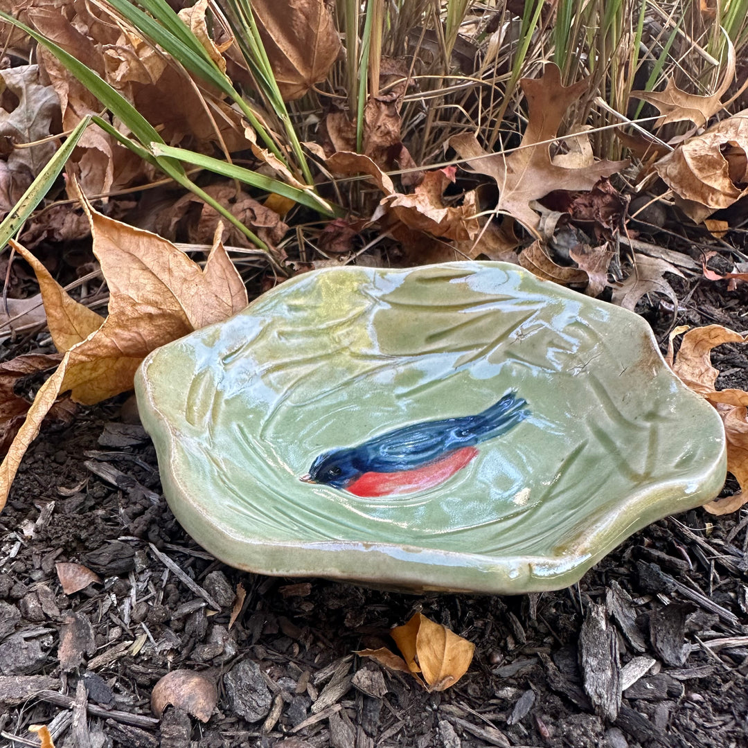 Little Bird Nest Bowl Florentine Green