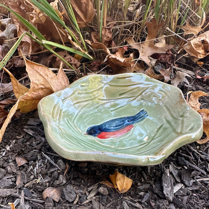 Little Bird Nest Bowl Florentine Green