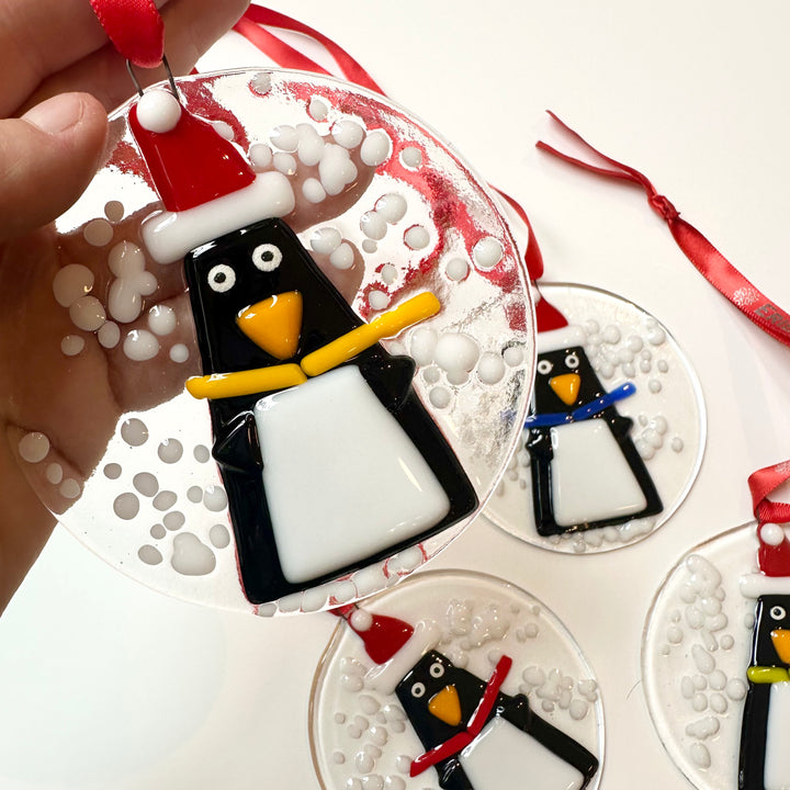 Downtown D'Lights 2025 Penguin Ornament
