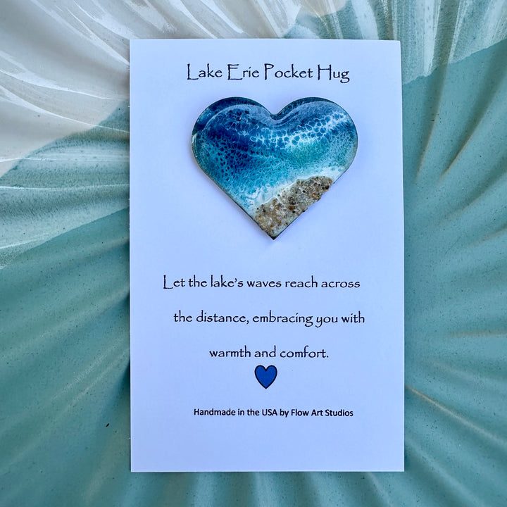 Lake Erie Pocket Hug Card
