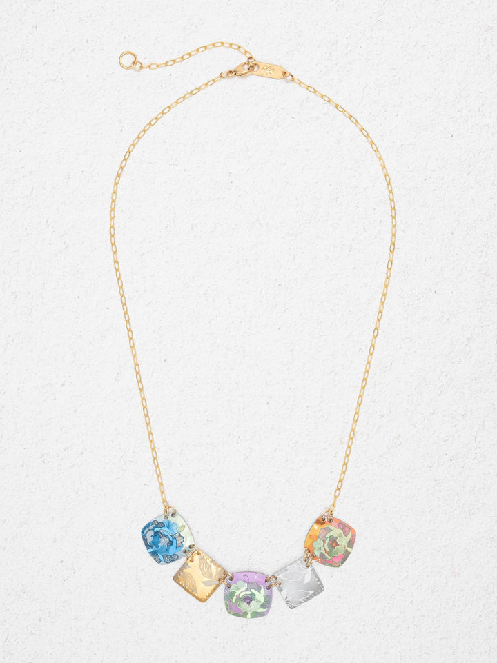 Flora Necklace Multi Colored