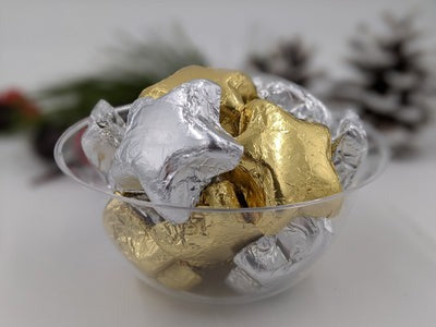 Foil Stars Milk Chocolate