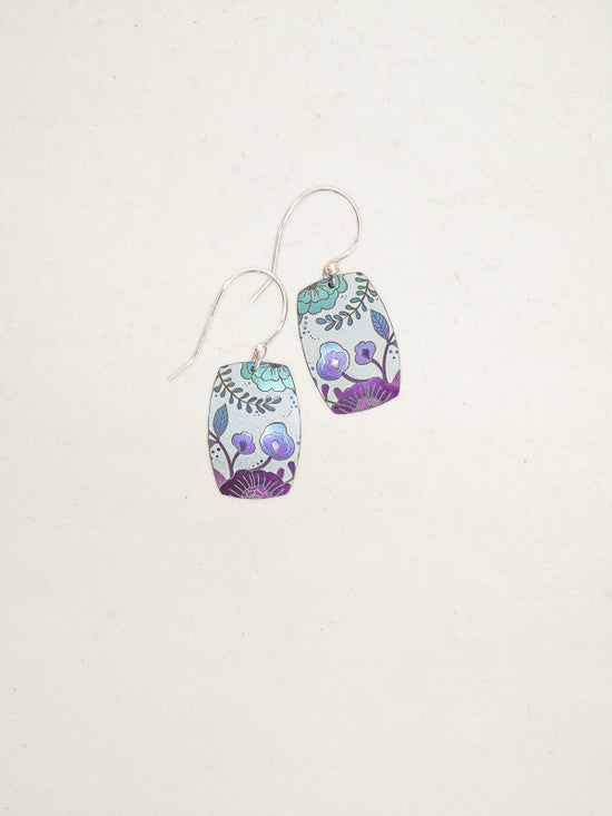 Forever Fleur Earrings Blue Mist